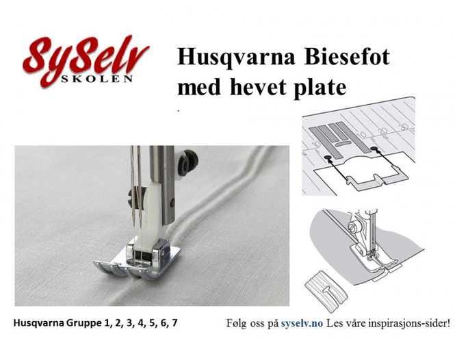 Hovedbilde Biesefot med hevet plate