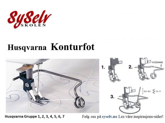 Hovedbilde Husqvarna Konturfot