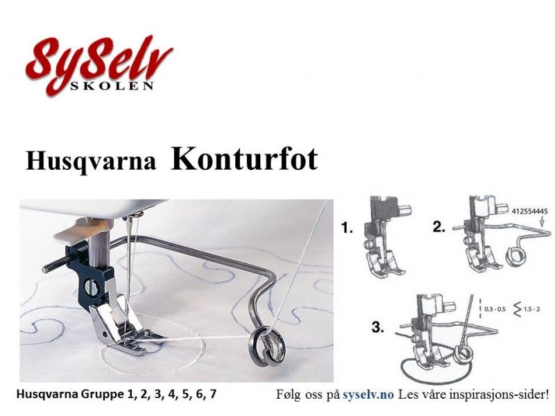 Husqvarna Konturfot