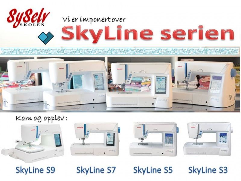 Janome SkyLine S5 Anniversary Edition