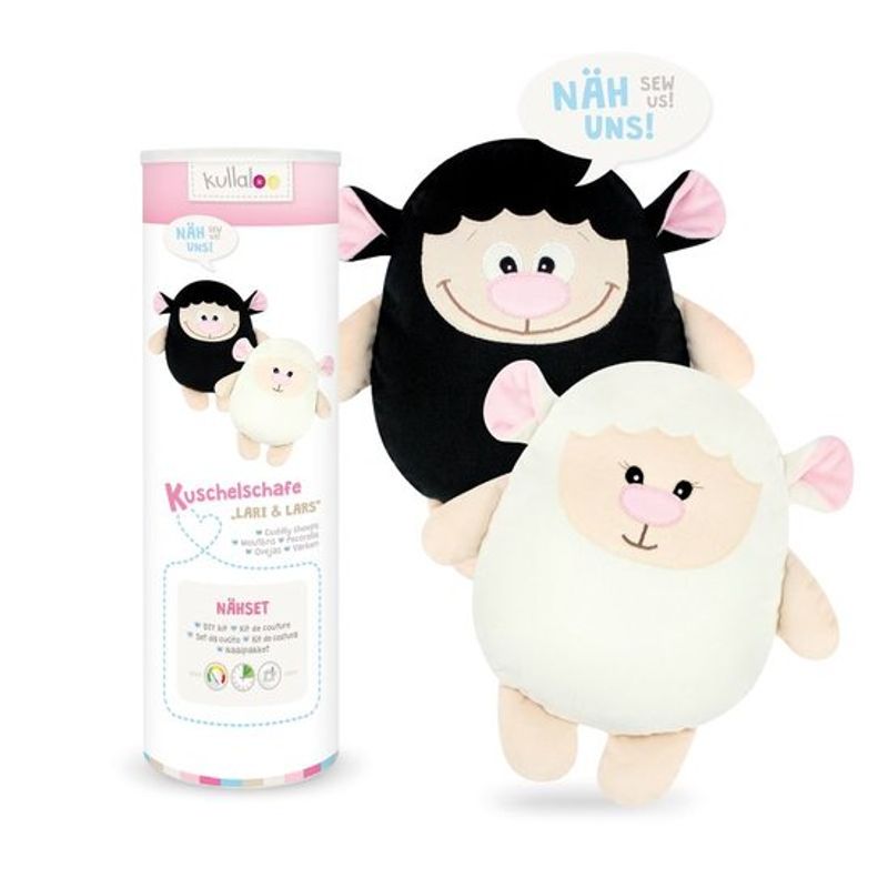 Kullaloo sysett Sau svart / hvitt