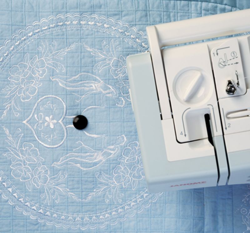 Sirkellinjal kvadratisk spoledeksel