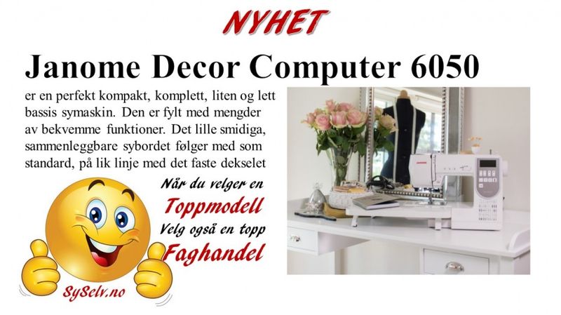Janome DC 6050