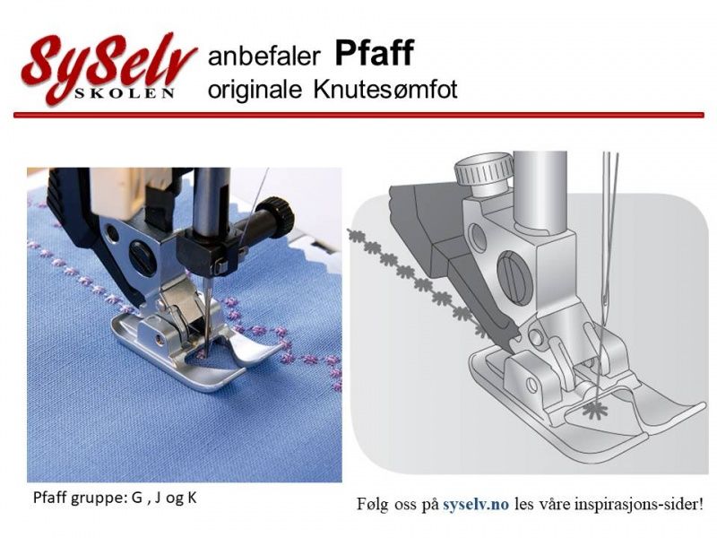 Pfaff Knutesømfot