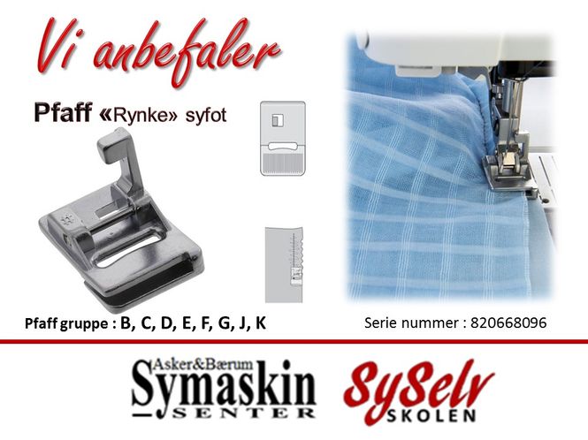 Hovedbilde Pfaff Rynkefot METALL
