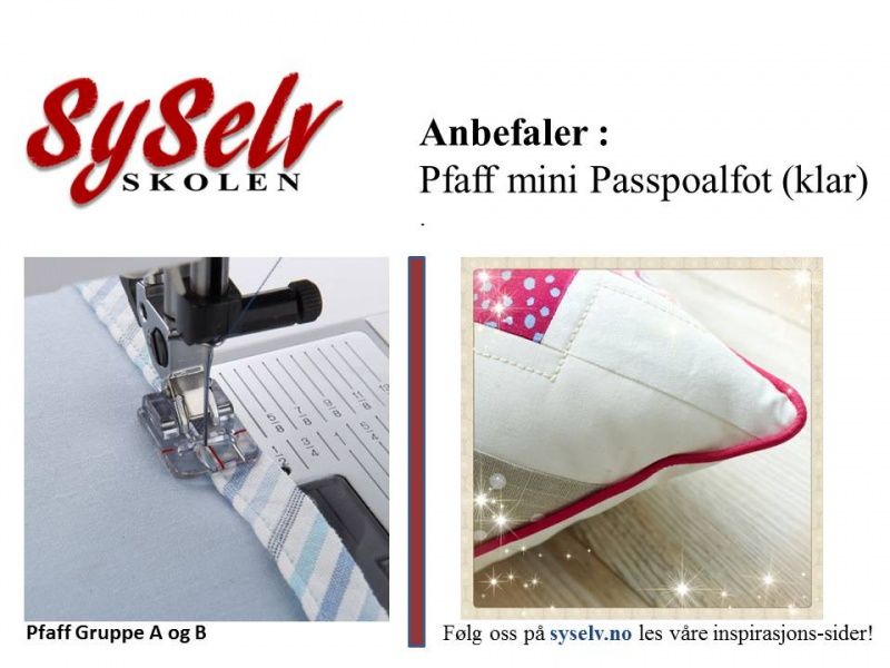 Pfaff Mini Passpoalfot