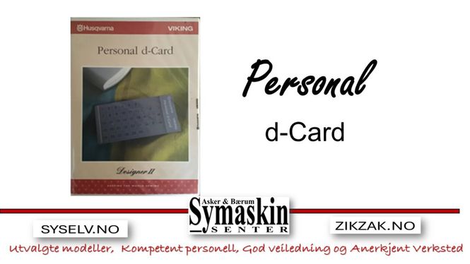 Hovedbilde Husqvarna Viking d-Card